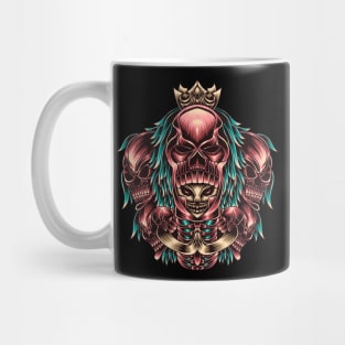 Artwork Illustration Humans With Skull Abilities Mug